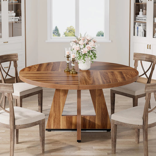 Round Dining Table for 4 - DailyBasicNeeds.com