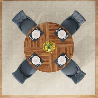 Round Dining Table for 4 - DailyBasicNeeds.com