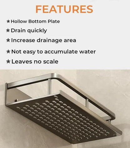 Self Adhesive Bathroom Shelves - DailyBasicNeeds.com