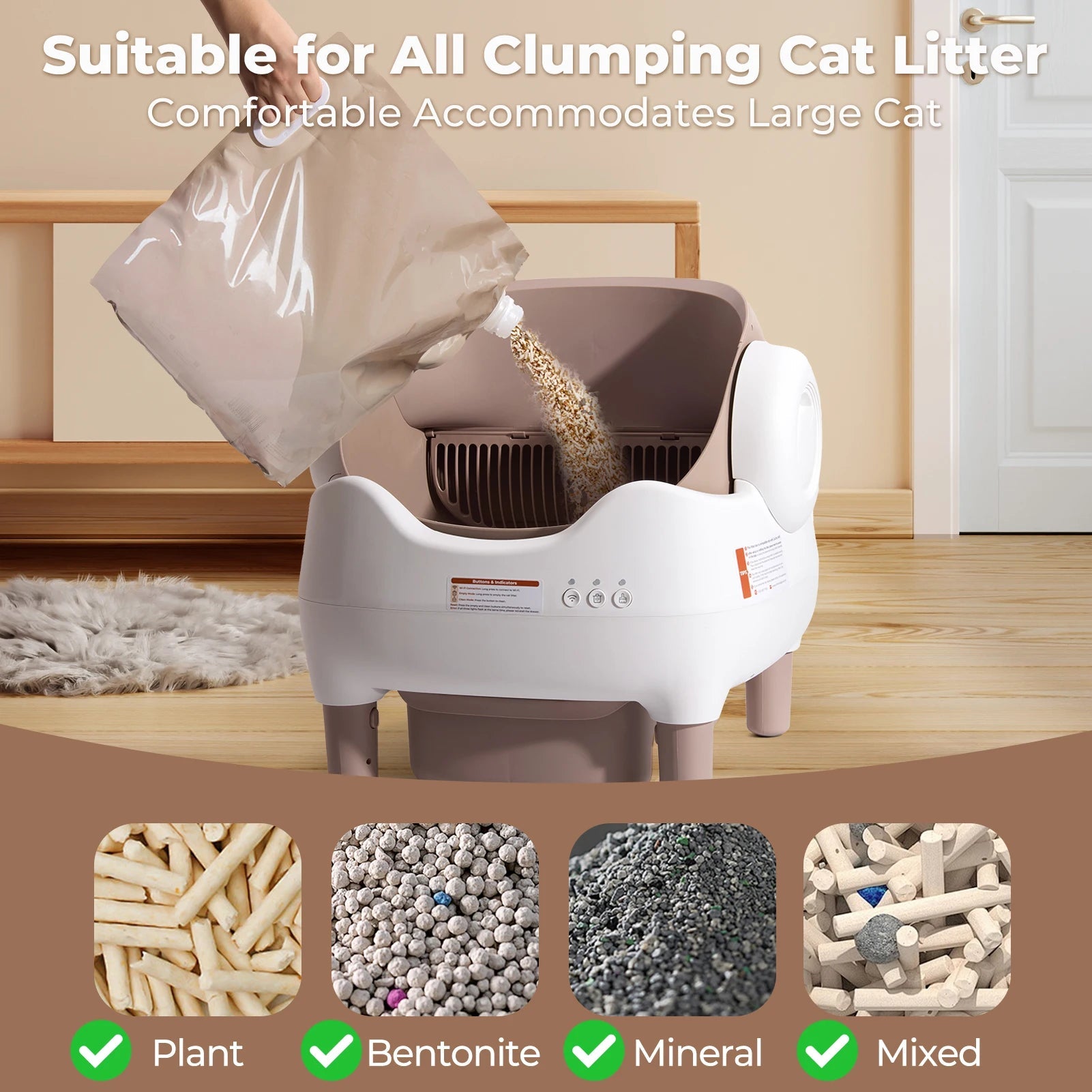 Self Cleaning Litter Box - DailyBasicNeeds.com