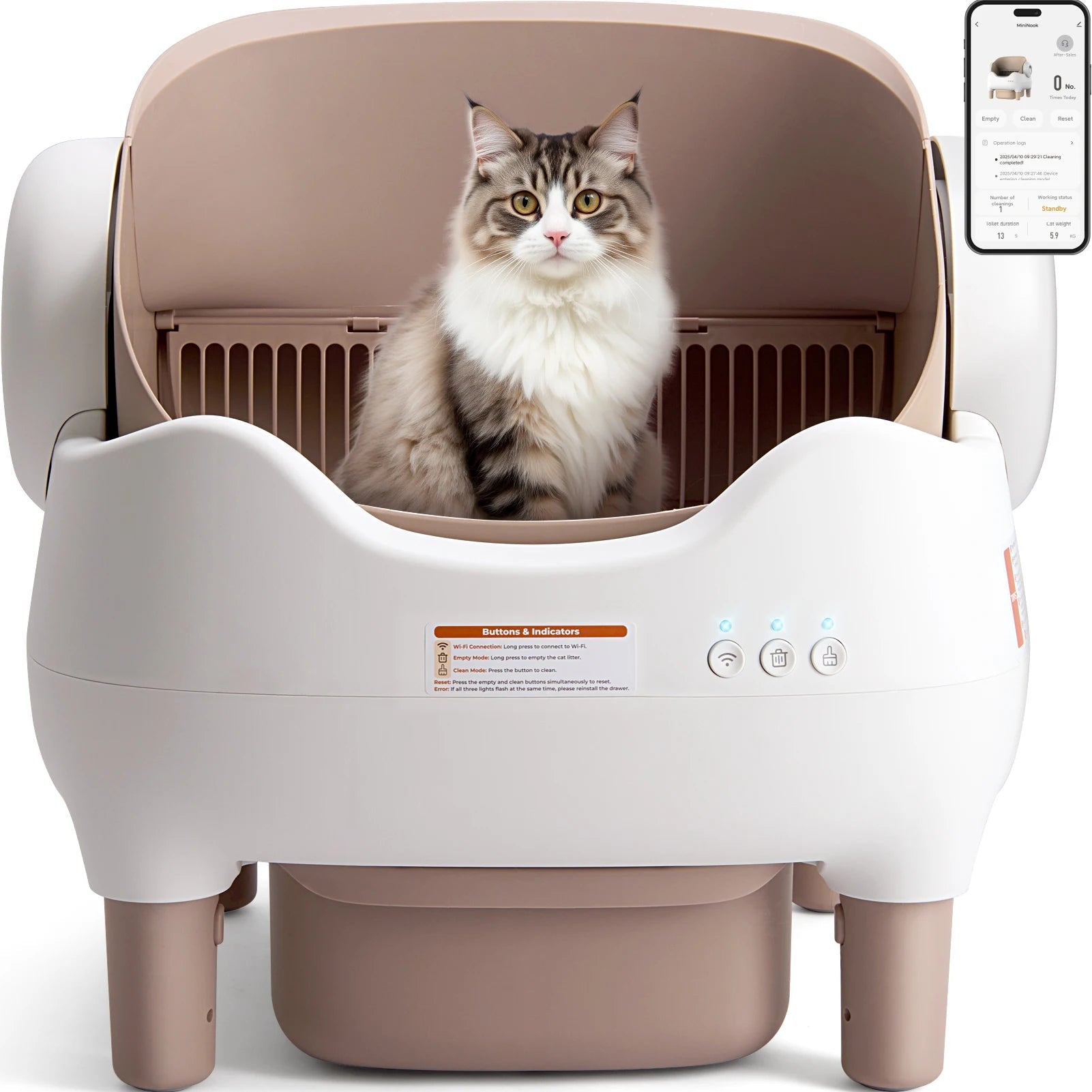 Self Cleaning Litter Box - DailyBasicNeeds.com