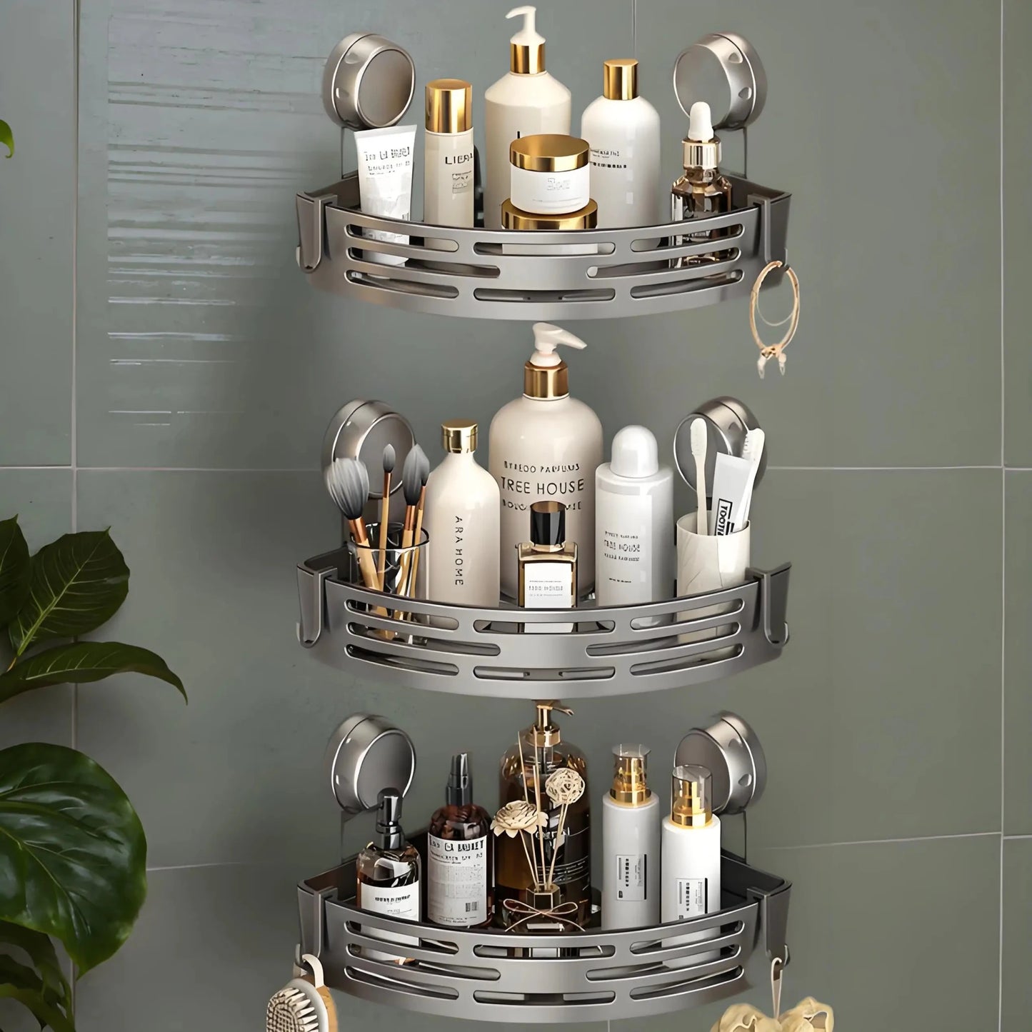 Shower Corner Rack - DailyBasicNeeds.com