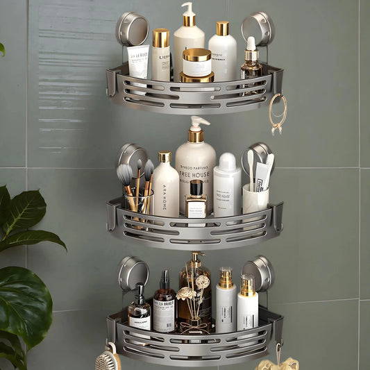 Shower Corner Rack - DailyBasicNeeds.com