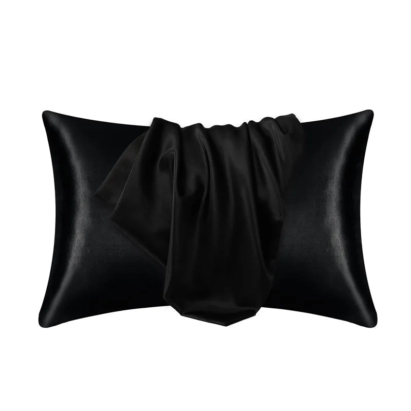 Silk Pillowcase Pillow Cover - DailyBasicNeeds.com