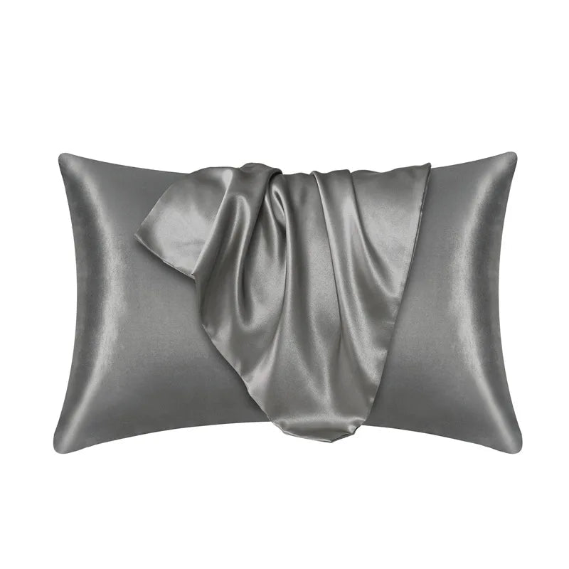 Silk Pillowcase Pillow Cover - DailyBasicNeeds.com