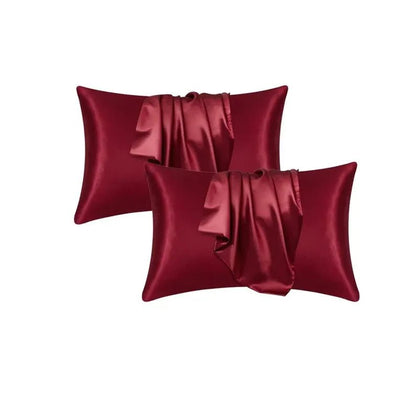 Silk Pillowcase Pillow Cover - DailyBasicNeeds.com