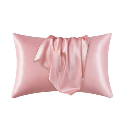Silk Pillowcase Pillow Cover - DailyBasicNeeds.com