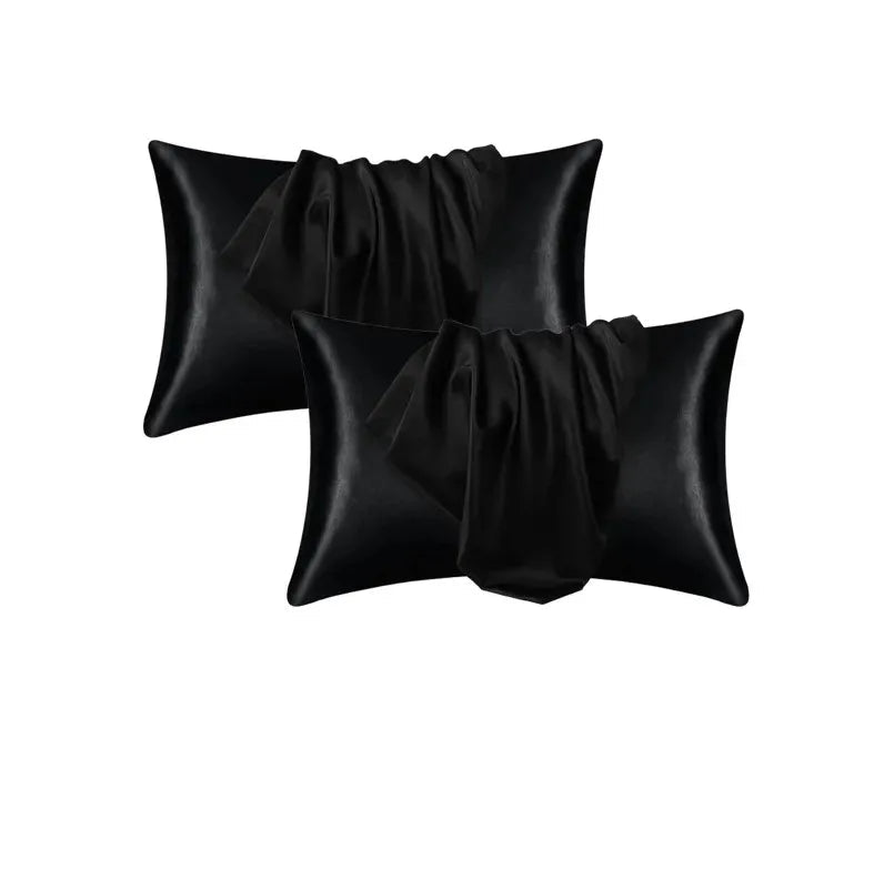 Silk Pillowcase Pillow Cover - DailyBasicNeeds.com