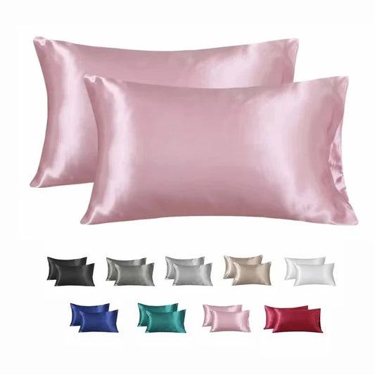 Silk Pillowcase Pillow Cover - DailyBasicNeeds.com