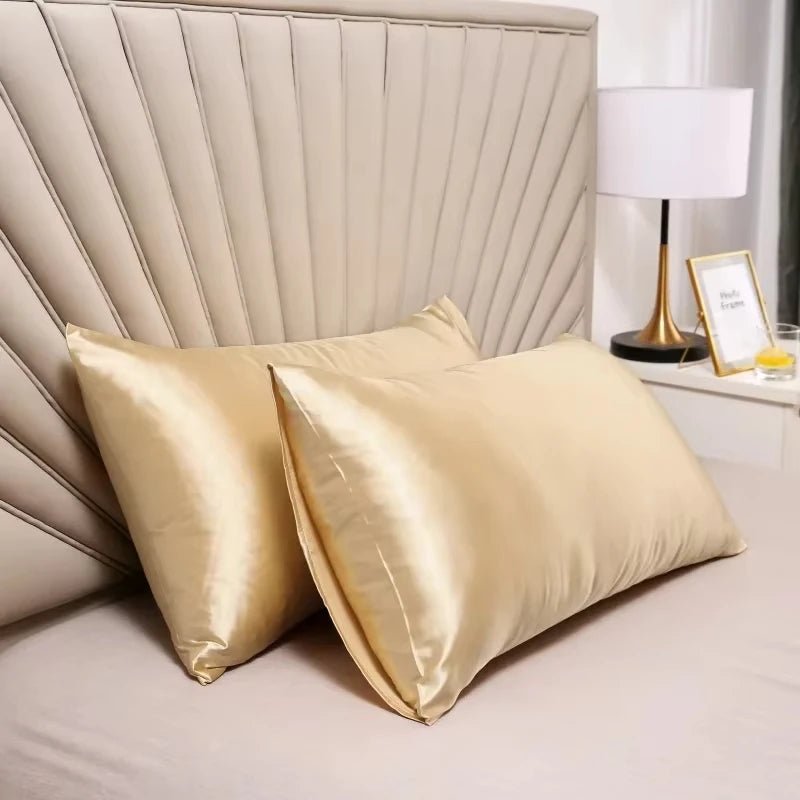 Silk Pillowcase Pillow Cover - DailyBasicNeeds.com