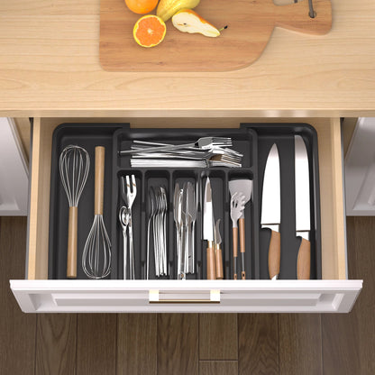 Silverware Drawer Organizer - DailyBasicNeeds.com