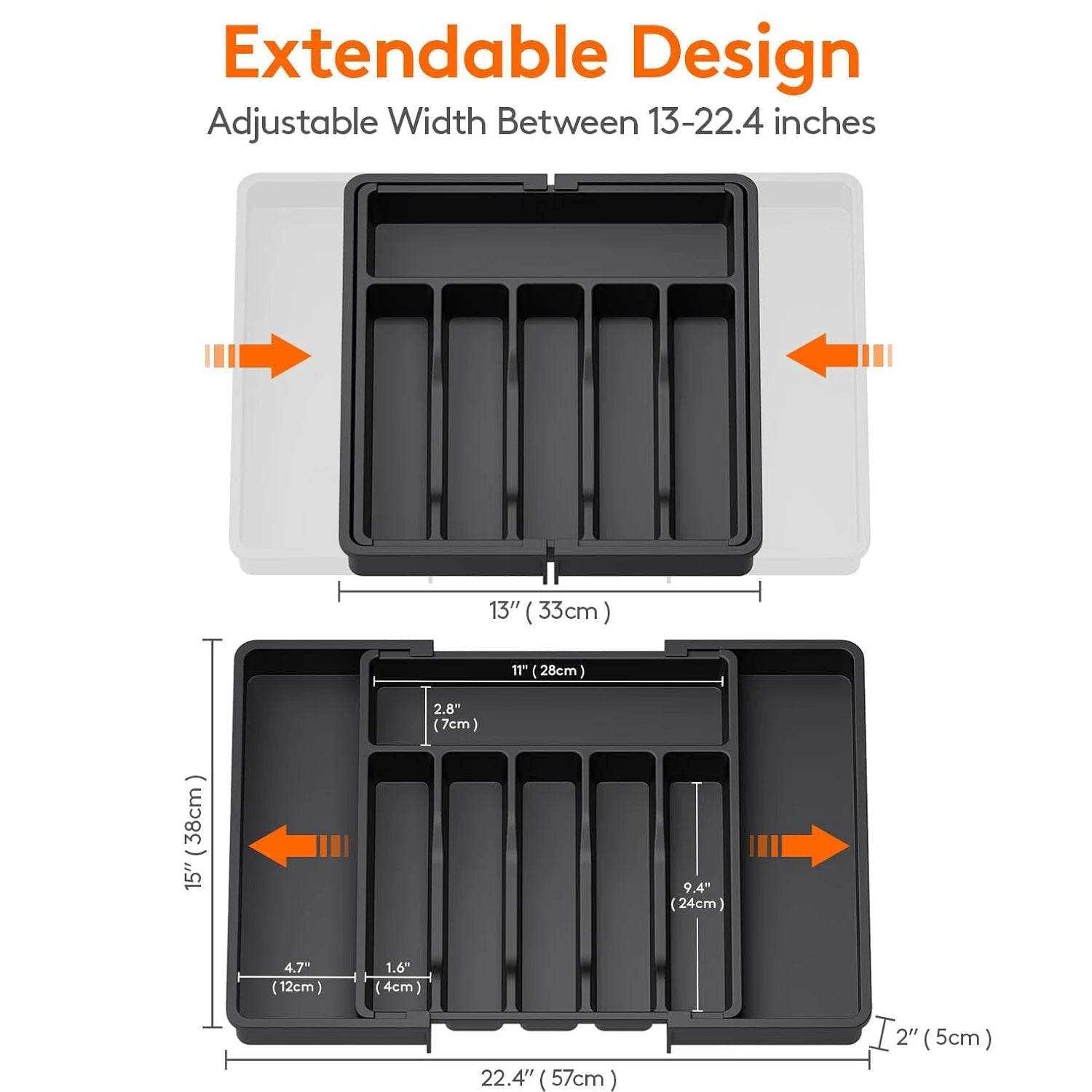 Silverware Drawer Organizer - DailyBasicNeeds.com