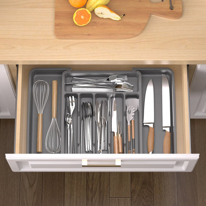 Silverware Drawer Organizer - DailyBasicNeeds.com