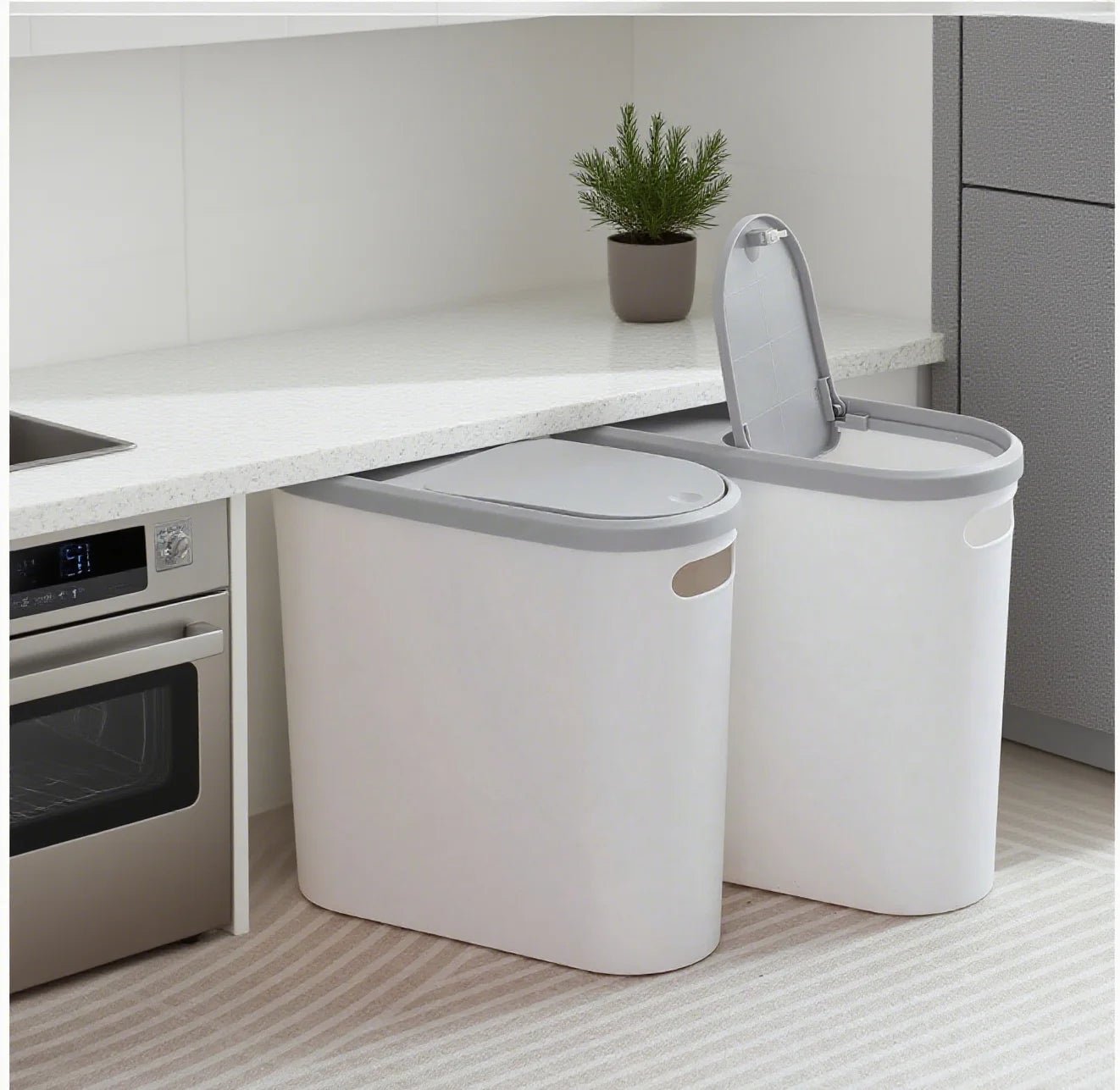 Simple design trash can - DailyBasicNeeds.com