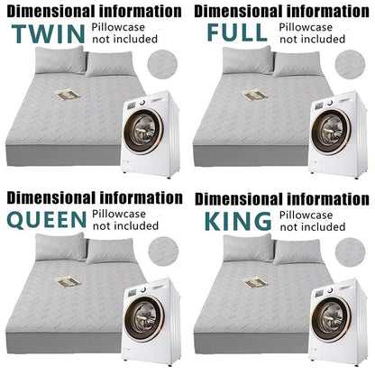 Soft quilted mattress cover - DailyBasicNeeds.com
