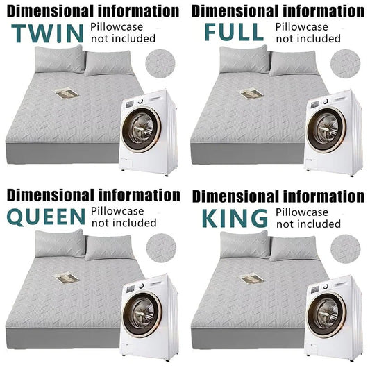 Soft quilted mattress cover - DailyBasicNeeds.com
