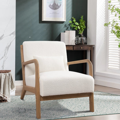 Solid Wood Living Room Chair - DailyBasicNeeds.com