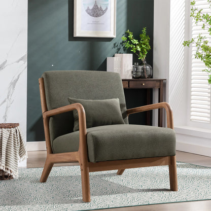 Solid Wood Living Room Chair - DailyBasicNeeds.com