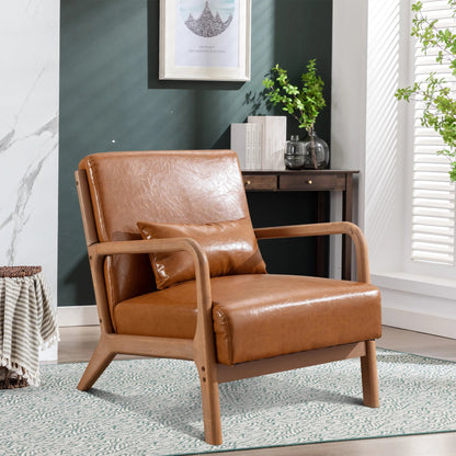 Solid Wood Living Room Chair - DailyBasicNeeds.com