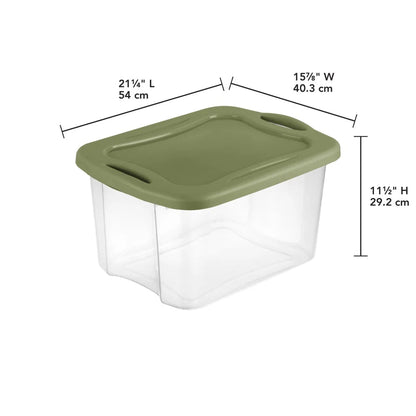 Stackable Plastic Container - DailyBasicNeeds.com