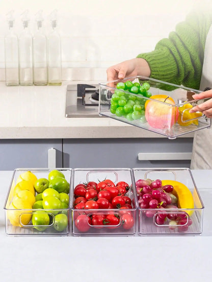 Stackable Refrigerator Storage Bin - DailyBasicNeeds.com