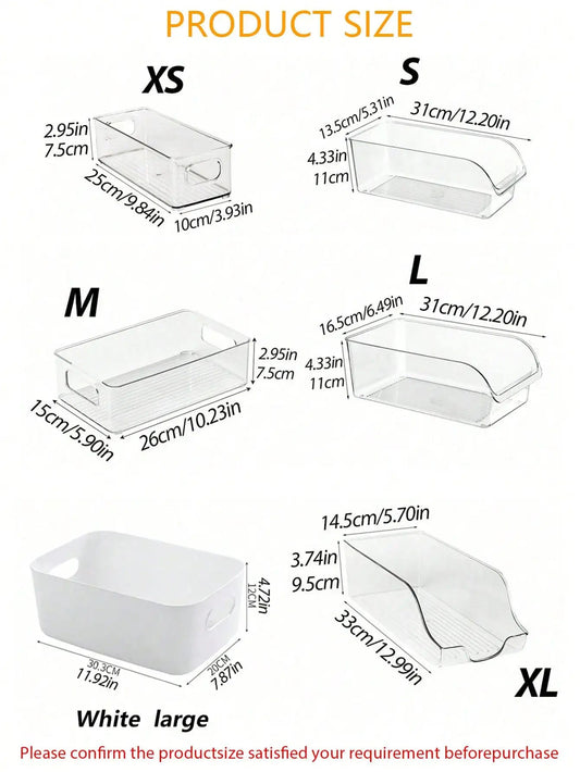 Stackable Refrigerator Storage Bin - DailyBasicNeeds.com
