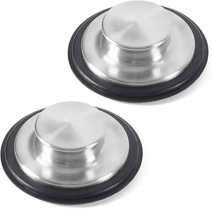 Stainless Steel Kitchen Sink Stopper 2 PCS - DailyBasicNeeds.com