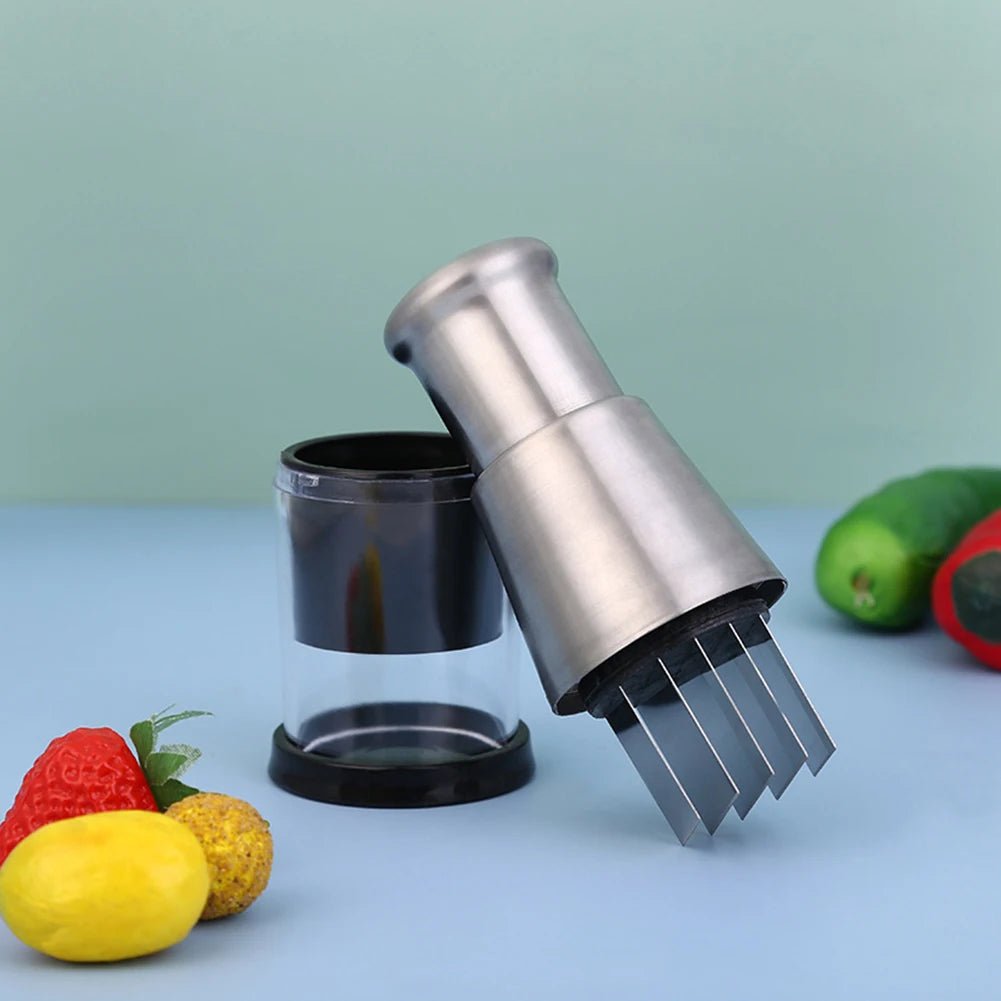 Stainless Steel Manual Hand Chopper - DailyBasicNeeds.com