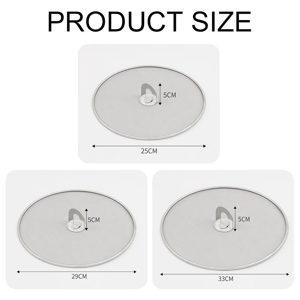 Stainless Steel Splash Guard - DailyBasicNeeds.com
