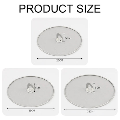 Stainless Steel Splash Guard - DailyBasicNeeds.com