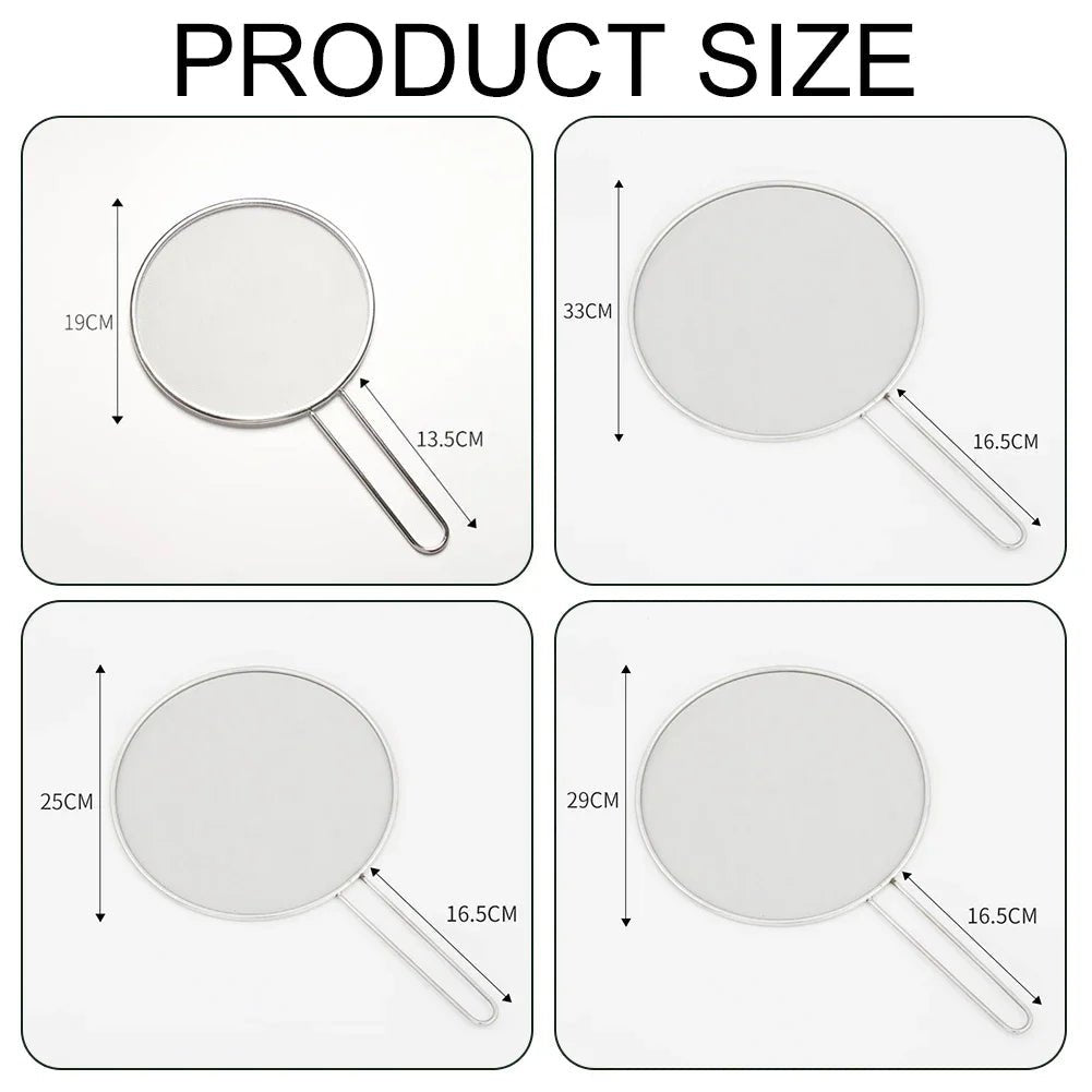 Stainless Steel Splash Guard - DailyBasicNeeds.com