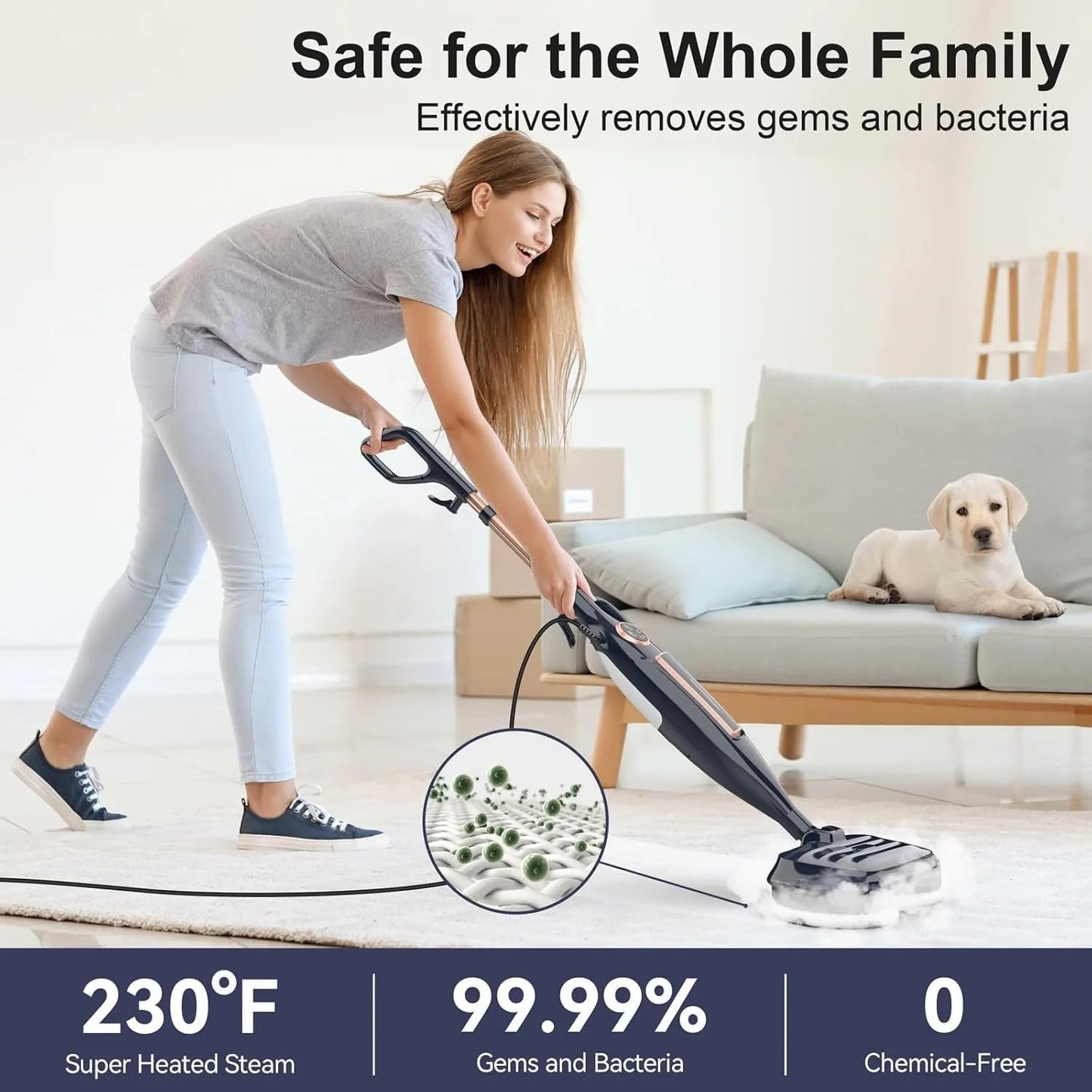 Steam Mop Cleaner - DailyBasicNeeds.com