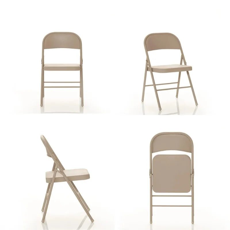 Steel Folding Chair (4 Pack) - DailyBasicNeeds.com