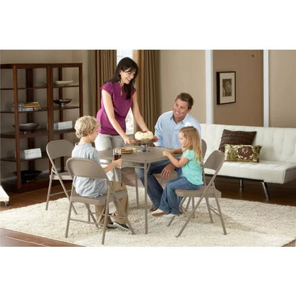 Steel Folding Chair (4 Pack) - DailyBasicNeeds.com