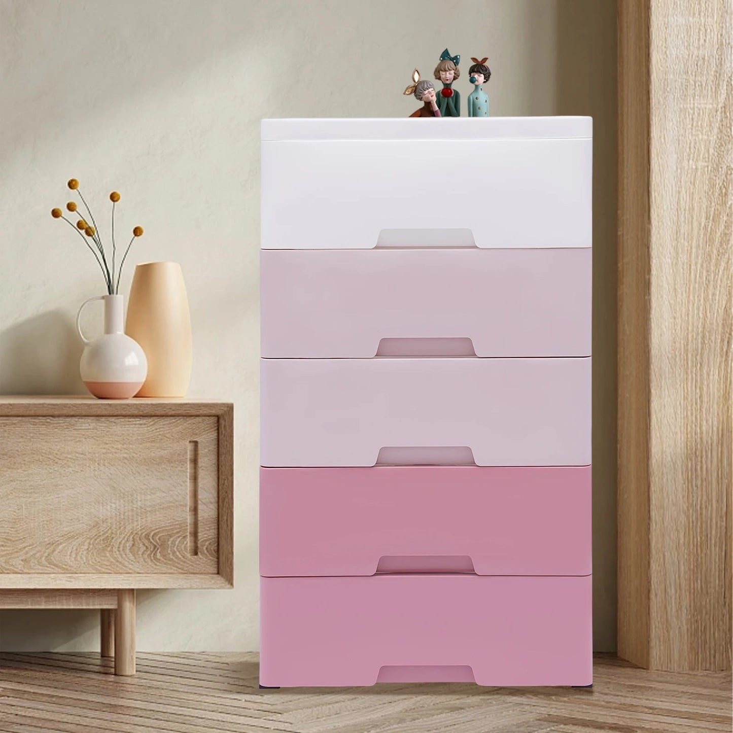Storage Cabinet - 5 Drawers - DailyBasicNeeds.com