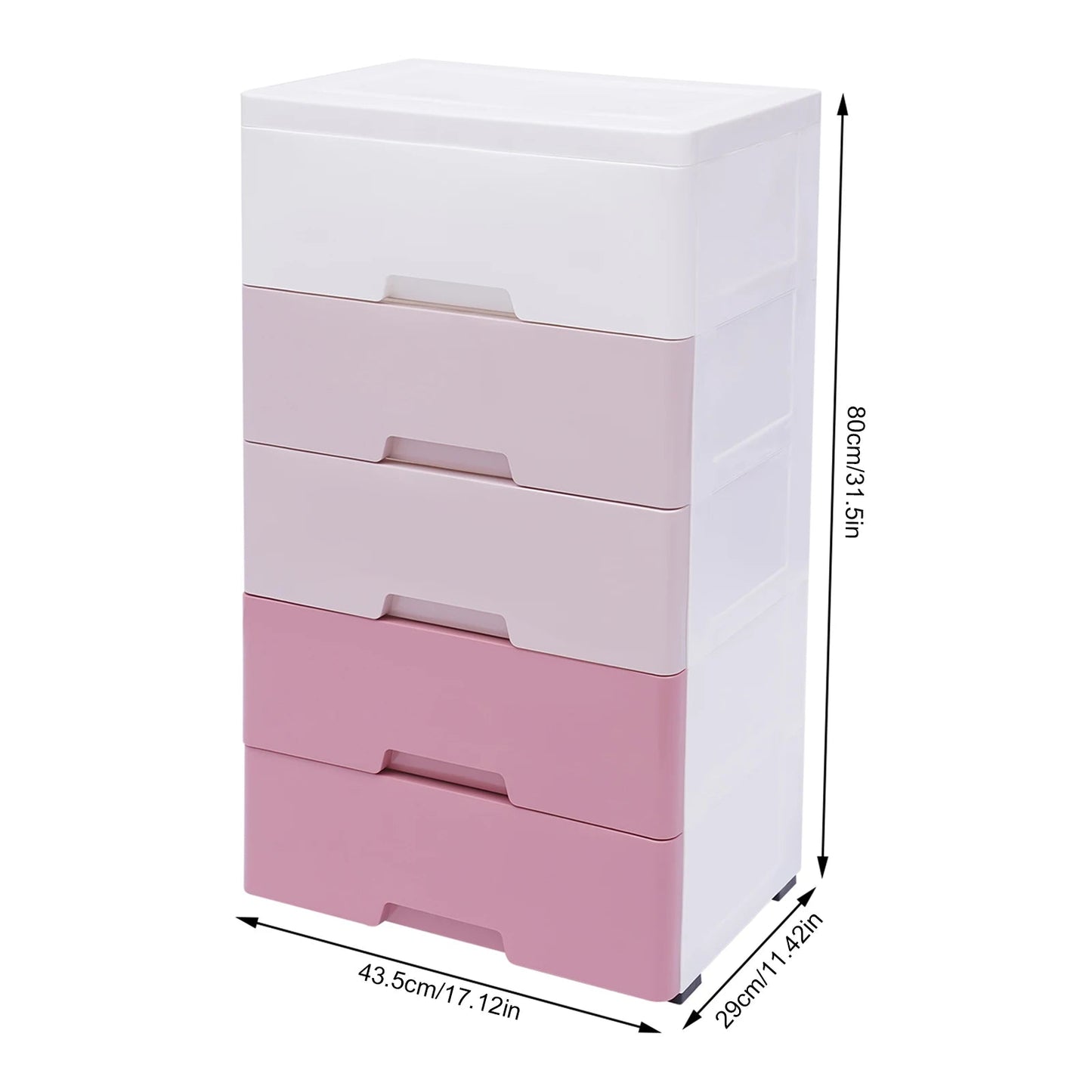 Storage Cabinet - 5 Drawers - DailyBasicNeeds.com
