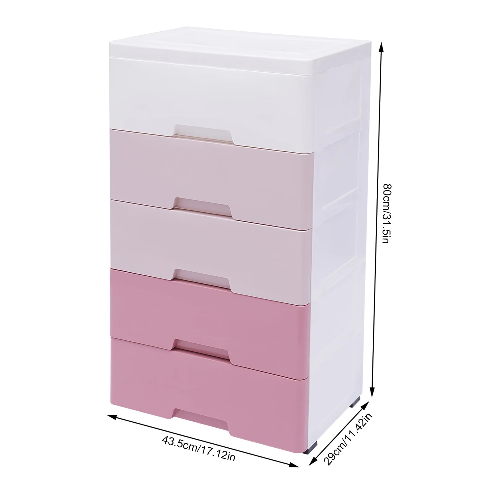 Storage Cabinet - 5 Drawers - DailyBasicNeeds.com