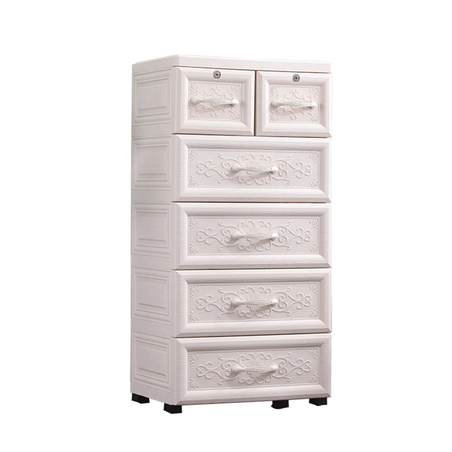 Storage Cabinet with Drawers - DailyBasicNeeds.com
