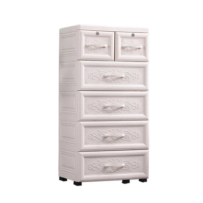 Storage Cabinet with Drawers - DailyBasicNeeds.com