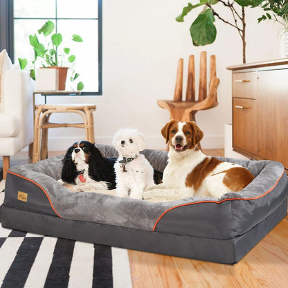 Super Soft Orthopedic Foam Pet Bed - DailyBasicNeeds.com