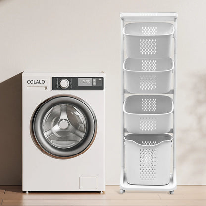 Tiered Laundry Cart - DailyBasicNeeds.com