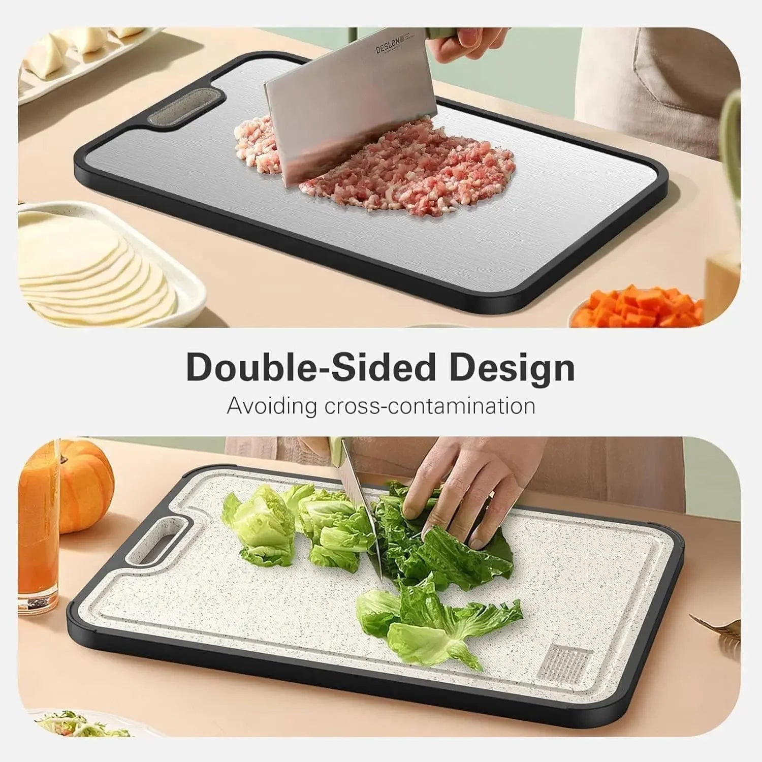 Titanium Cutting Board - DailyBasicNeeds.com