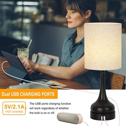 Touch Control Bedside Lamps - DailyBasicNeeds.com