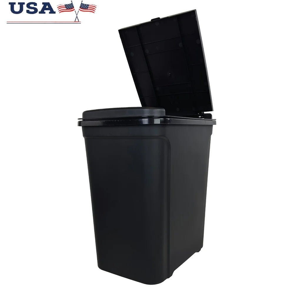 Touch Top Trash Can - DailyBasicNeeds.com