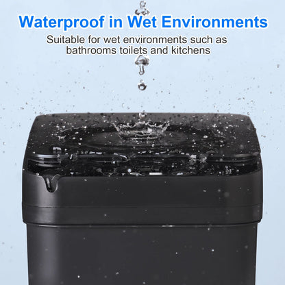 Touchless Slim Trash Cans - DailyBasicNeeds.com