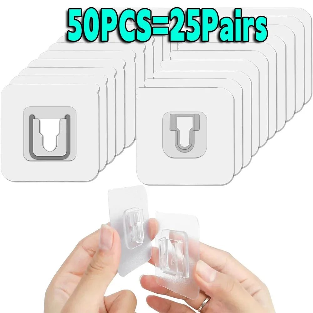 Transparent Traceless Wall Hook - DailyBasicNeeds.com