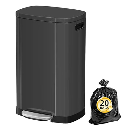 Trash Can with Removable Inner Bucket - DailyBasicNeeds.com