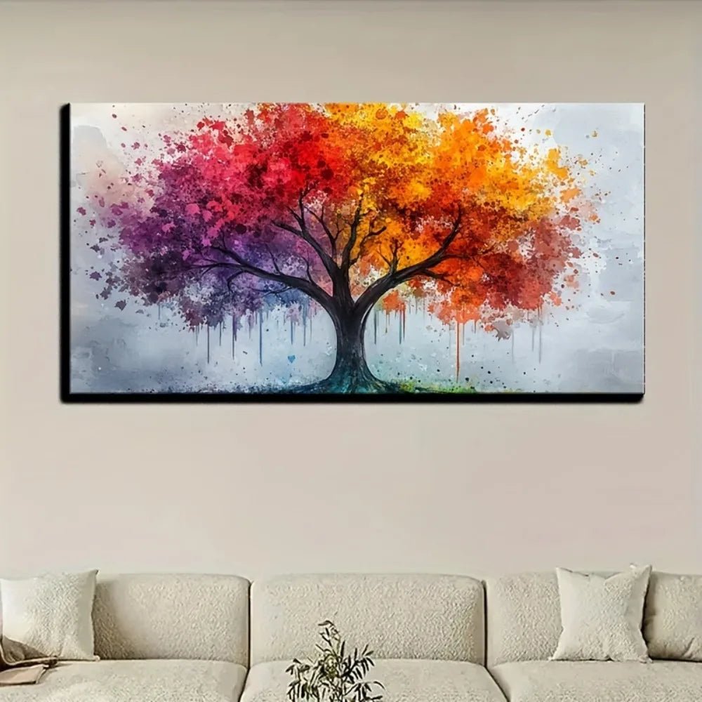 Tree of Life canvas wall art - DailyBasicNeeds.com