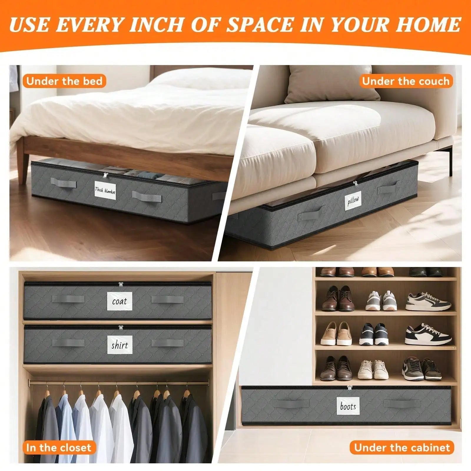 Underbed Storage Bins - DailyBasicNeeds.com