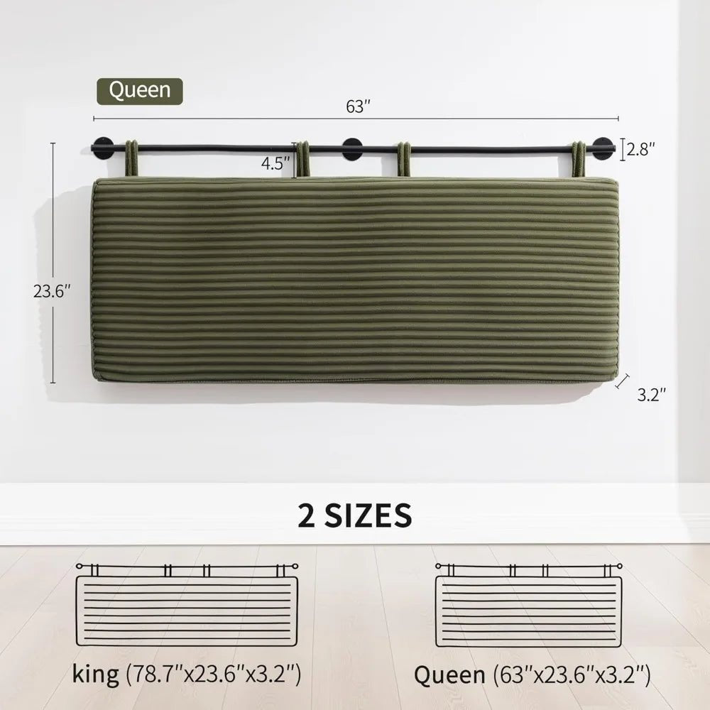 Upholstered Bed Head Board - DailyBasicNeeds.com